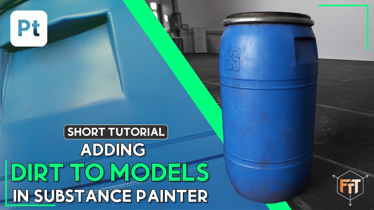 Adding quick dirt to your models in Substance Painter