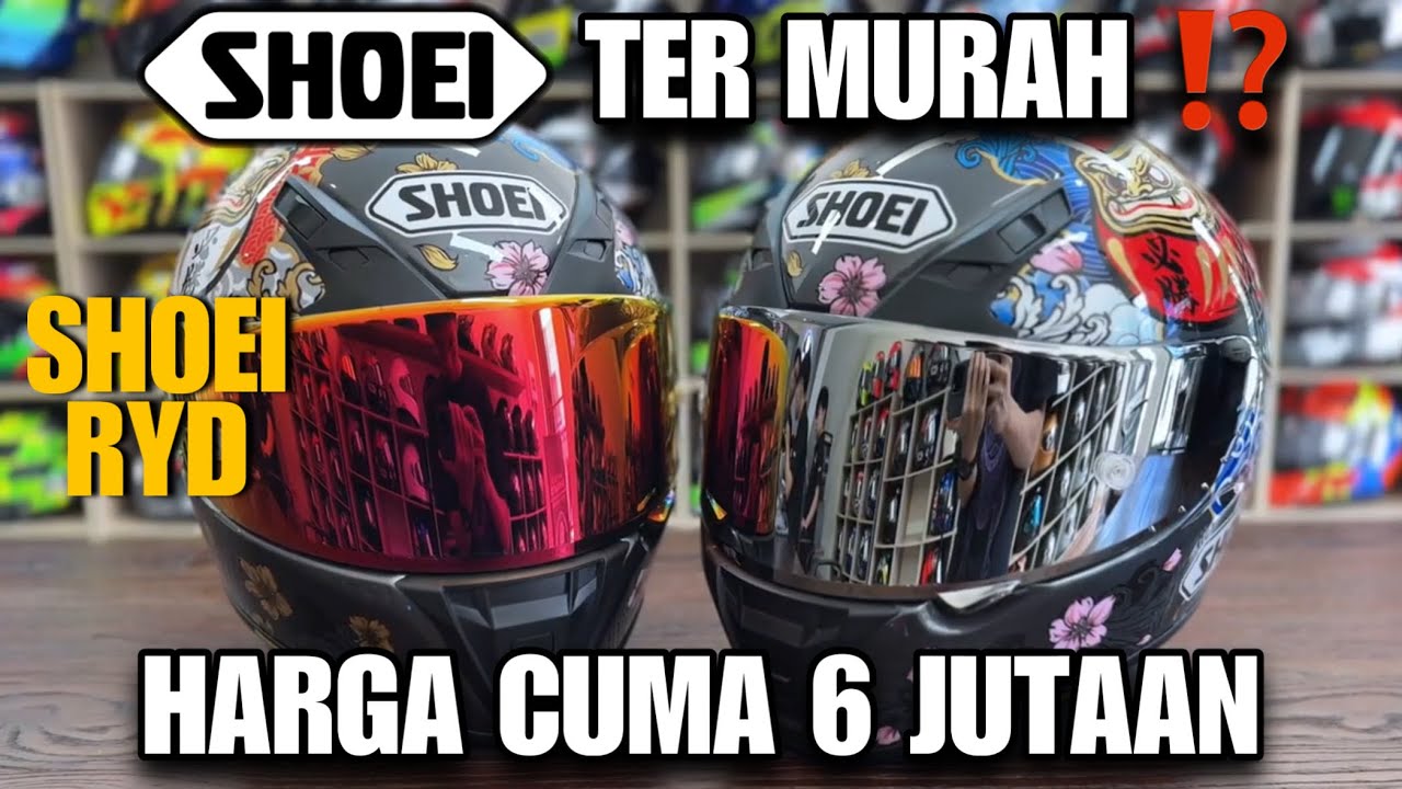 INI HELM SHOEI TERMURAH & TERBARU ‼️ Review Shoei RYD Motegi 5 Indonesia ✨
