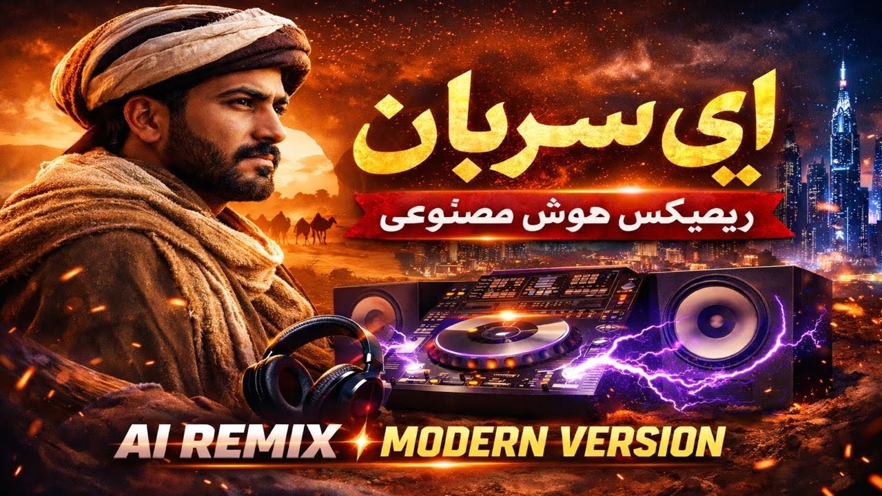 AY SARBAN | AI-Generated Remix Cover  //  ای سربان #trending #ai #music #musictrends
