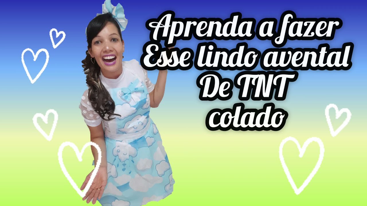Passo a Passo do Avental de TNT