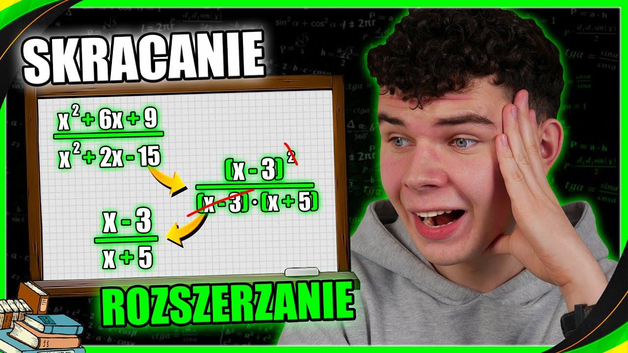 Jak skrócić lub rozszerzyć UŁAMEK ALGEBRAICZNY