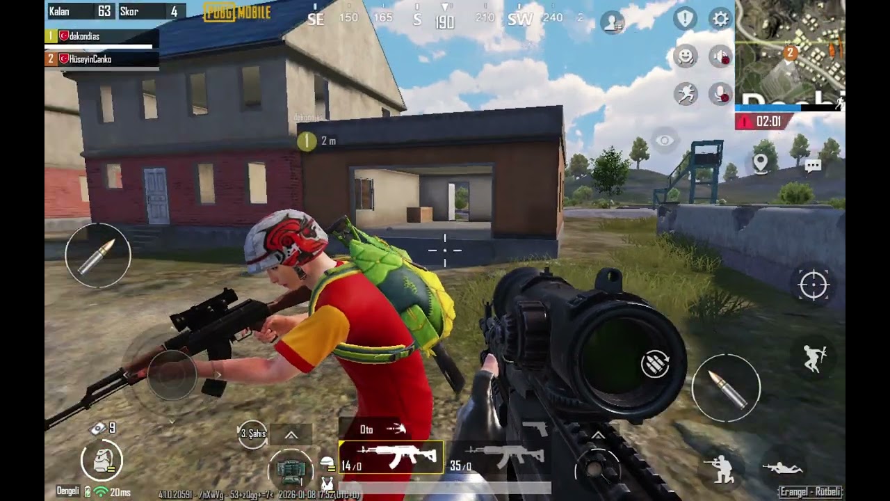 Pubg 1 sezon 2 bölüm tek attım tek videoda 