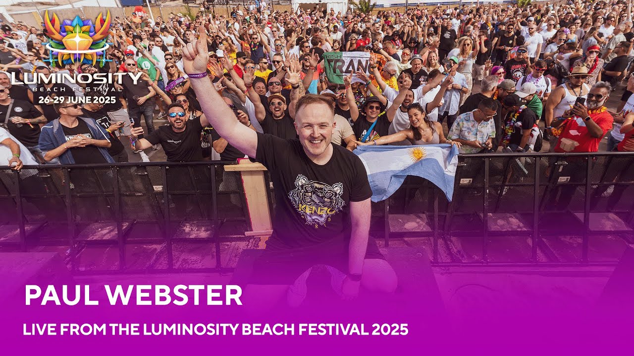 Paul Webster live at Luminosity Beach Festival 2025 #LBF25