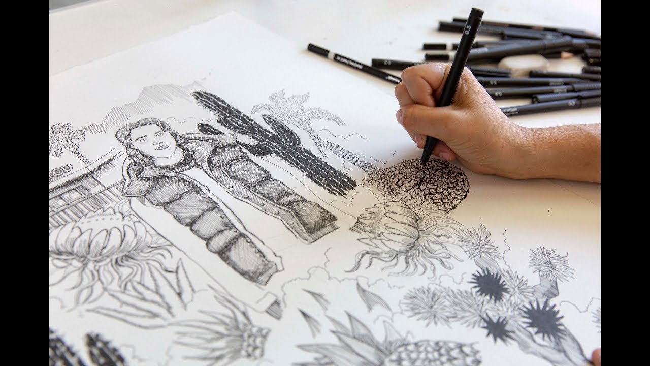 Sorcha Mackenzie &ndash; Ironlak Technical Drawing Pens