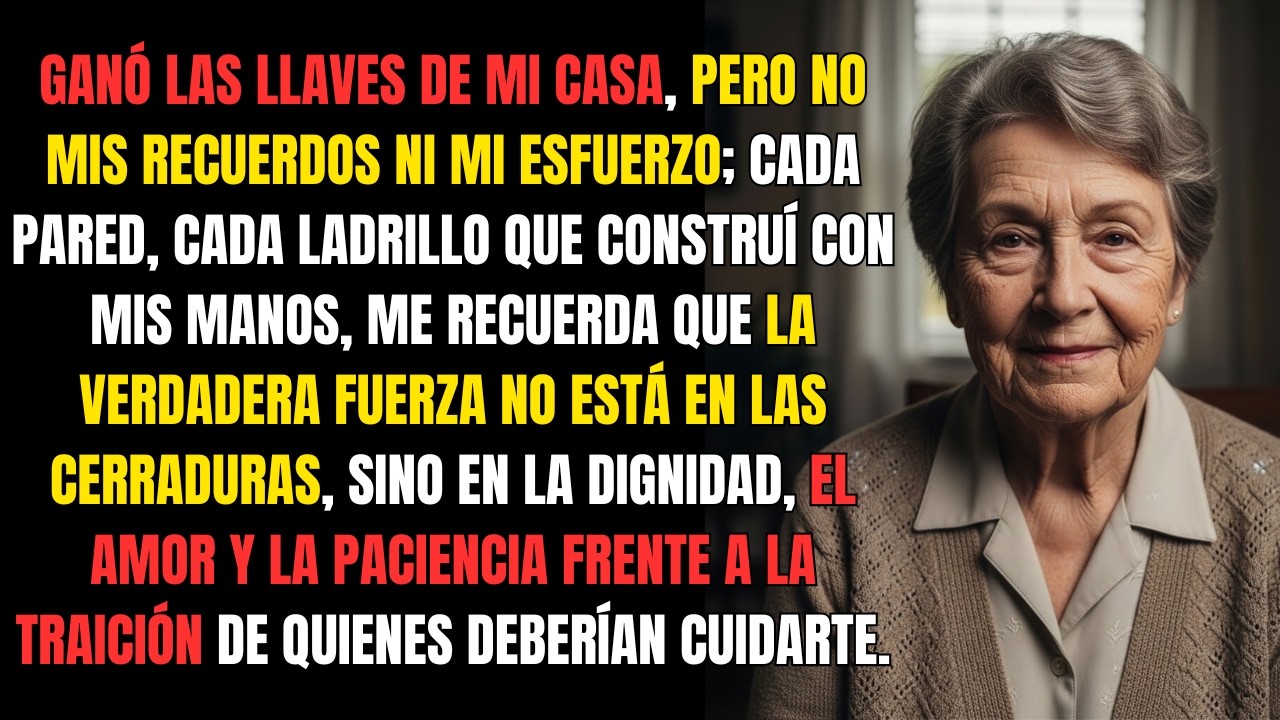 Mi Nuera Me Quitó Las Llaves… Pero Yo Construí Esa Casa Con Mis Manos