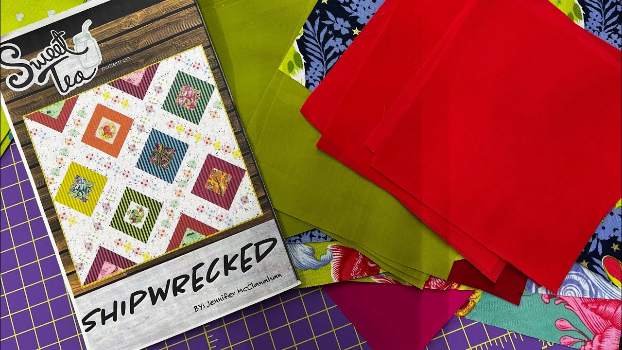 How to get perfect points with your half square triangles and learning how to Piece your Quilt Back!