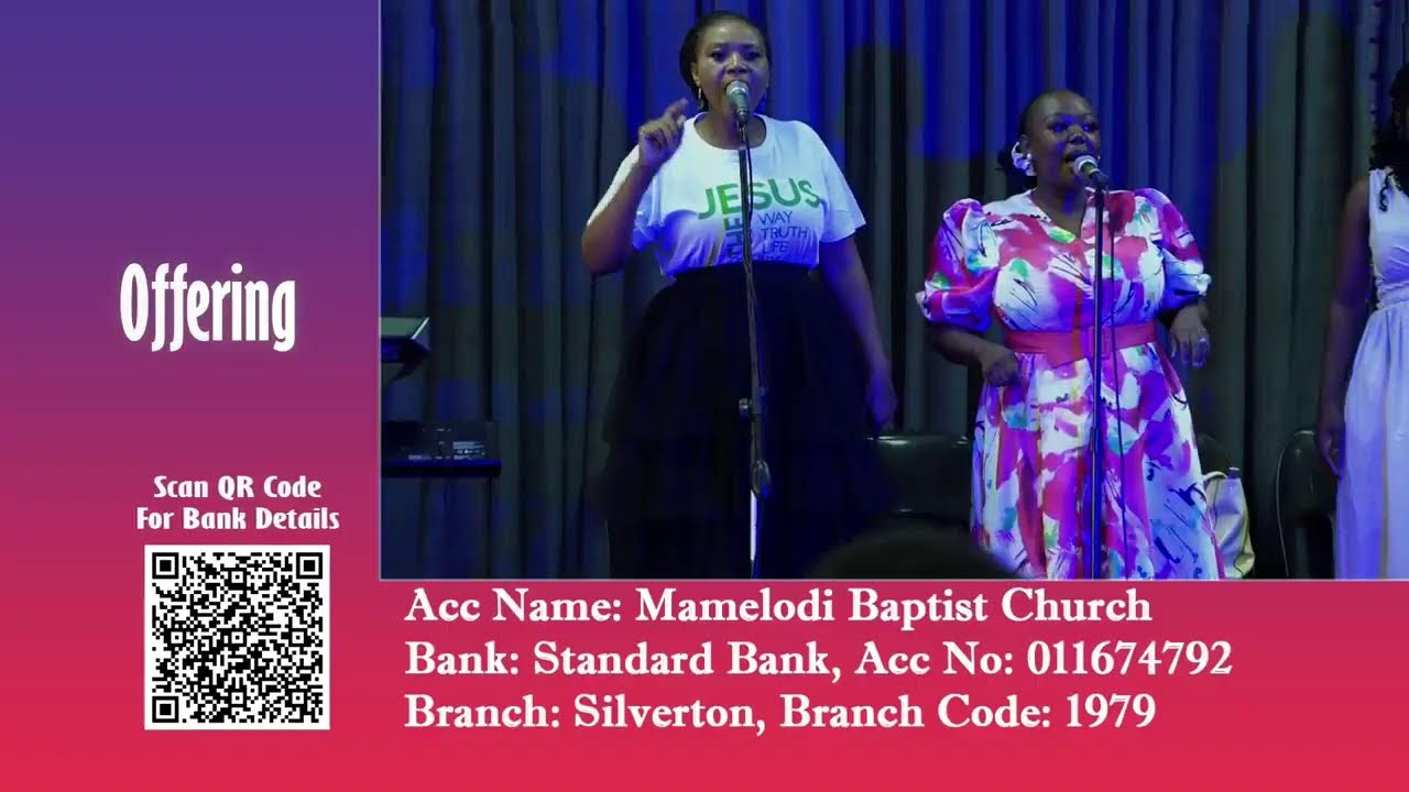 MBC  | 11 January 2026 | Speaker: Rev Dr T. Jentile | Theme: Because You Say So Lord - I Will