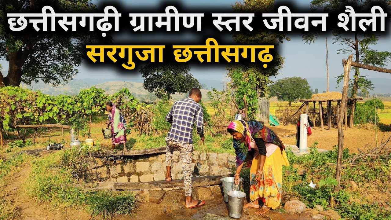 छत्तीसगढ़ी ग्रामीण स्तर जीवन शैली || Village Life Style Chhattisgarh