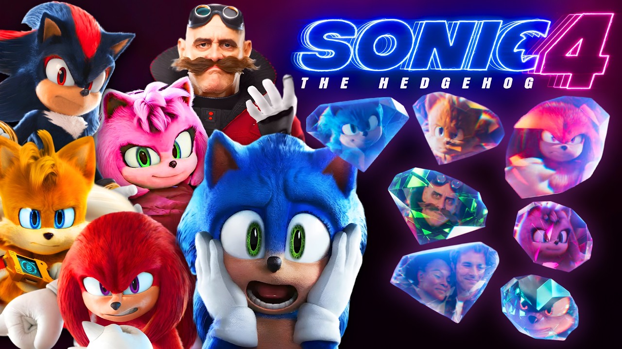 SONIC MOVIE 4 TITLE REVEAL + JIM CARREY IS BACK + NEW MUSIC