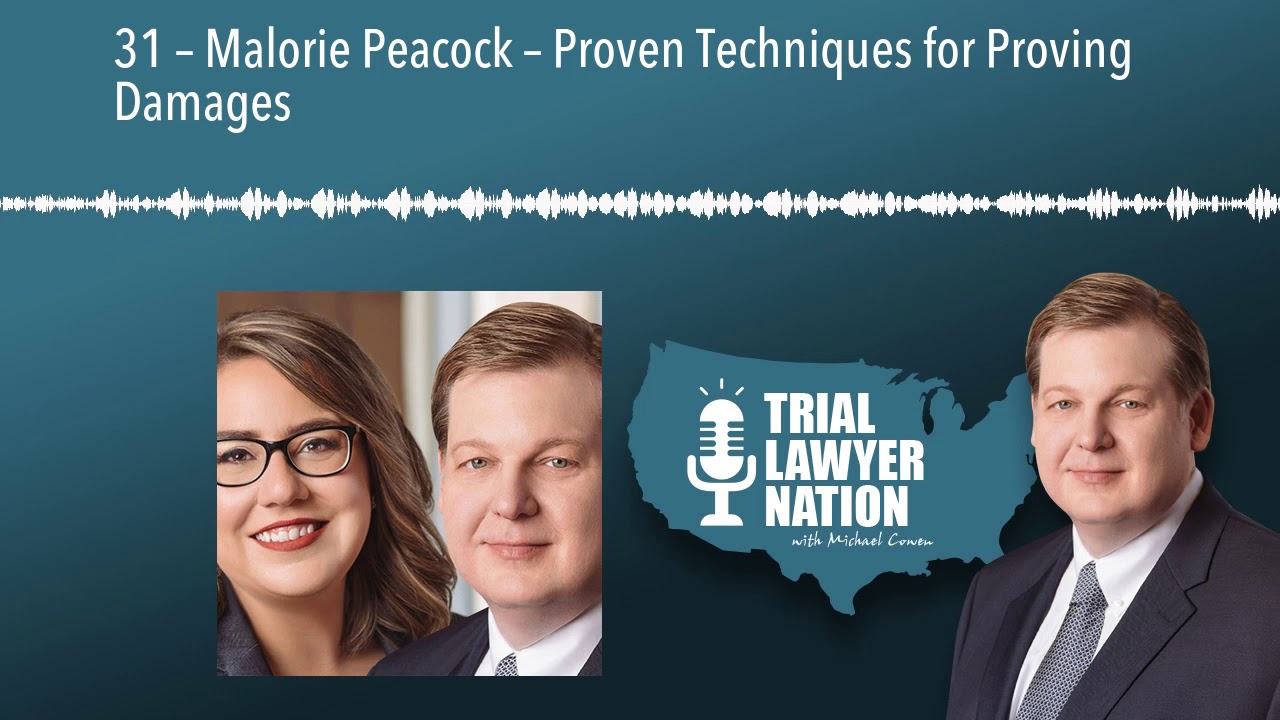 31 &ndash; Malorie Peacock &ndash; Proven Techniques for Proving Damages