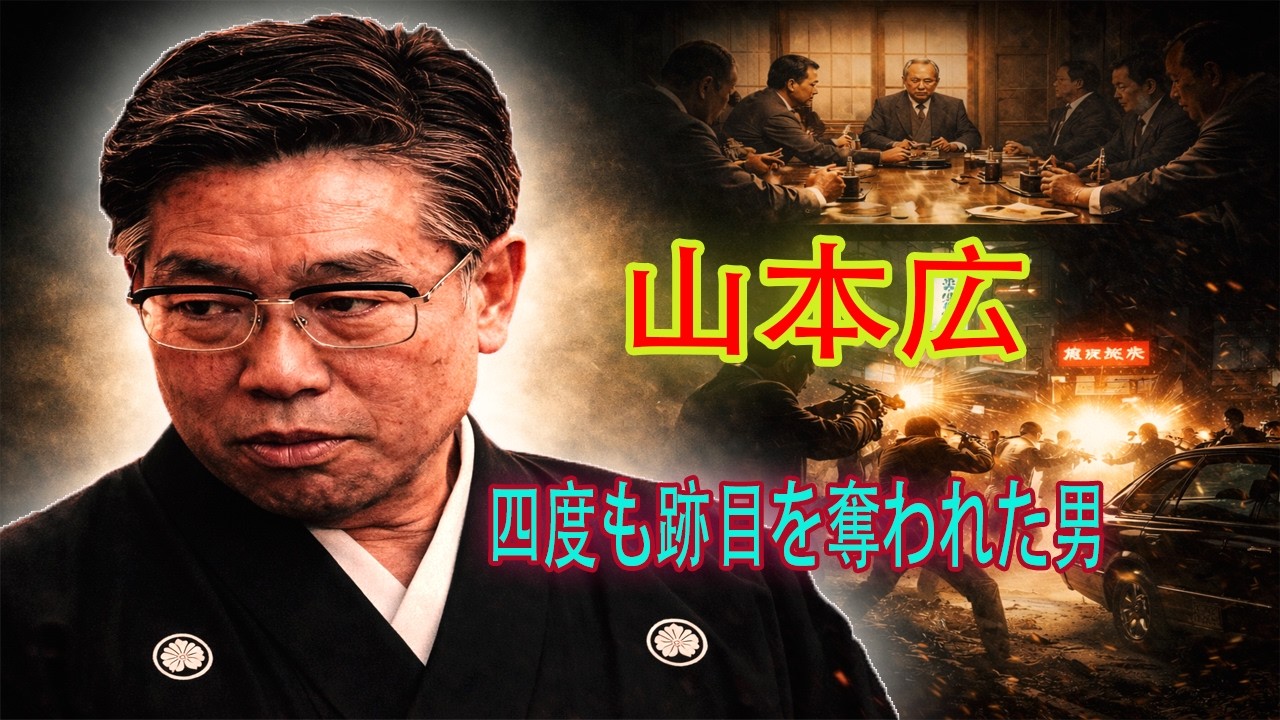 【山本広】極道の帝王・一和会会長 ー 山一抗争を引き起こした男の栄光と転落の実話