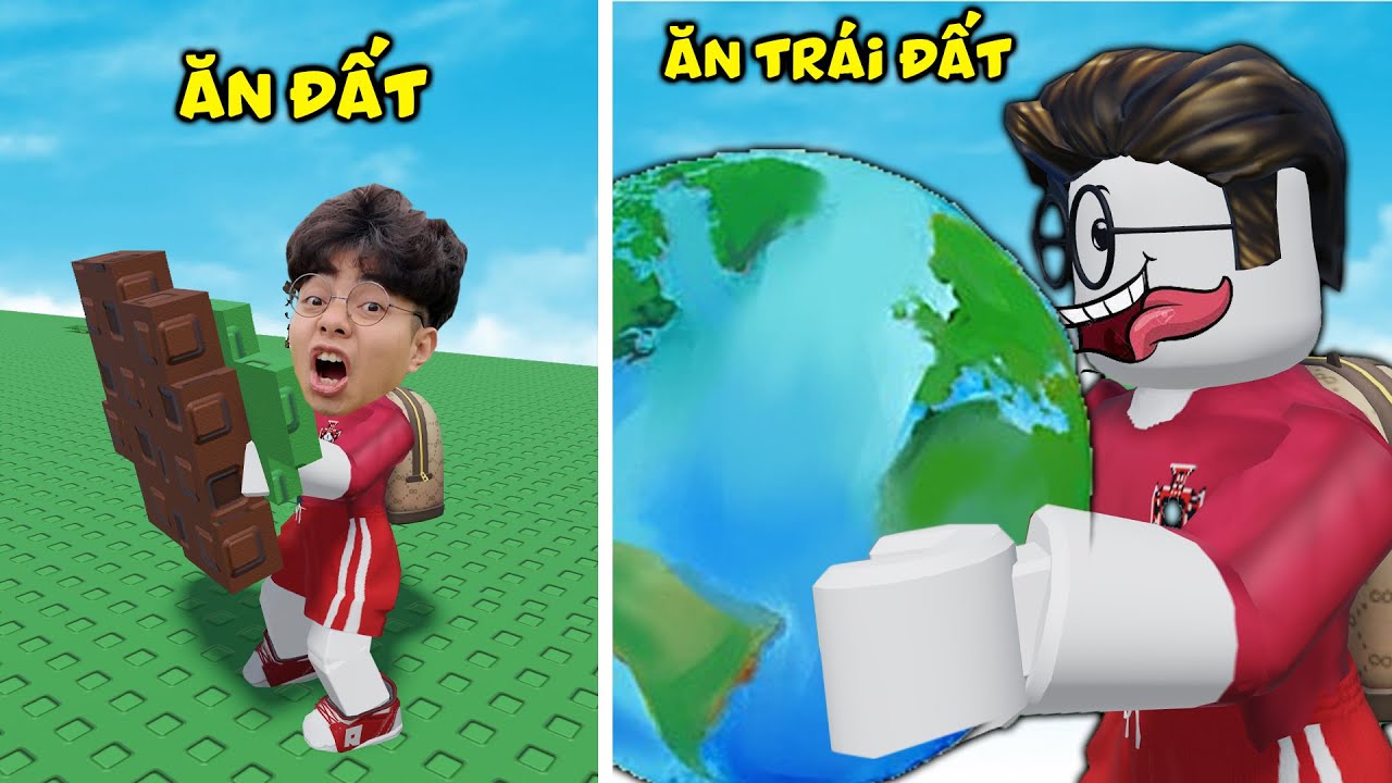 THẮNG TÊ TÊ SOLO ĂN ĐẤT HOÁ NGƯỜI KHỔNG LỒ TRONG EAT THE WORLD