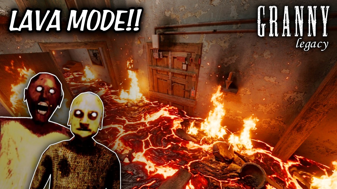 Granny Legacy - Granny&rsquo;s House Turns into LAVA?! 🌋🤯