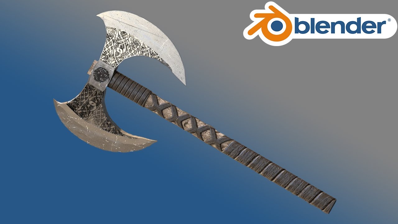 Learn to Make Barbarian Axe in Blender 2.9