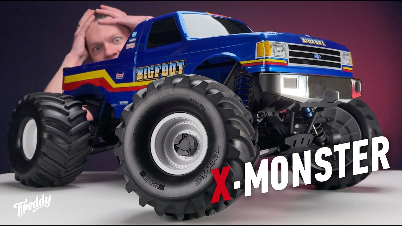 Что сломается первым после нескольких часов интенсивной езды? Traxxas X-Monster Bigfoot 8S