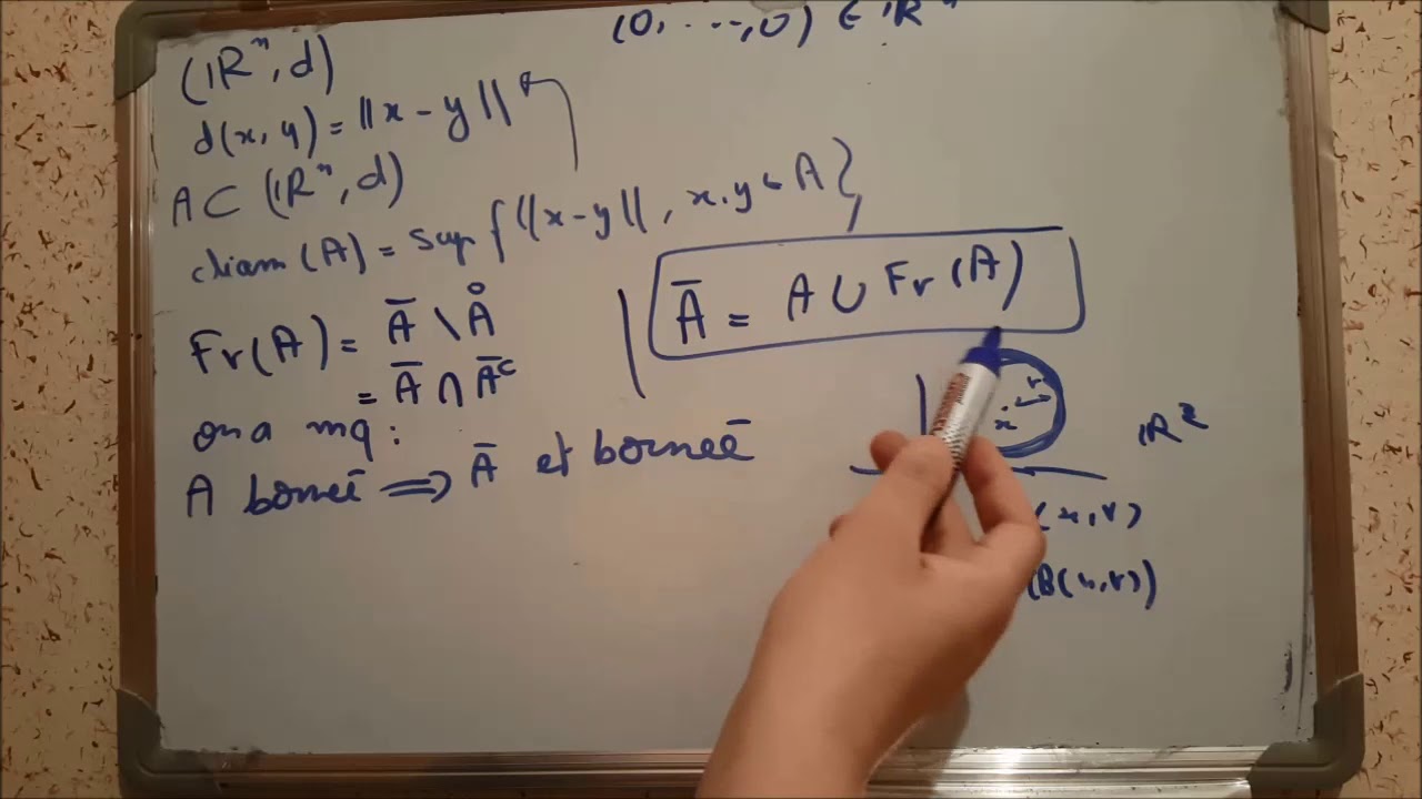 Exercices corrigés de la topologie : partie 1