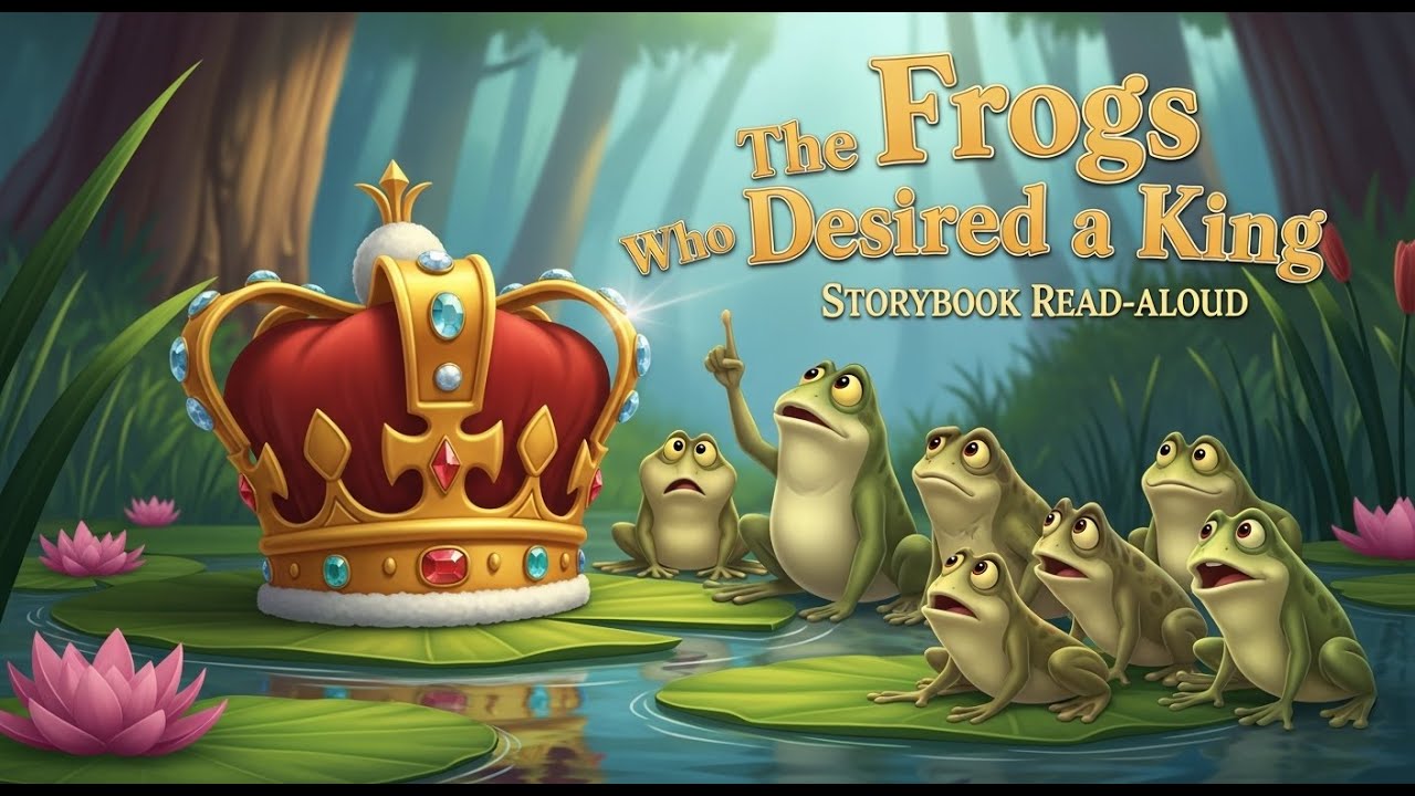 The Frogs Who Wanted a King | Fairy Tale for Children | Bedtime Story