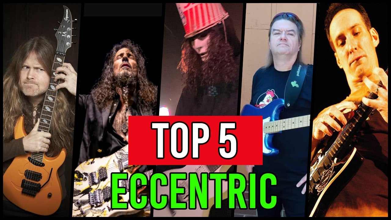 TOP 5 Most Eccentric Guitar Virtuosos