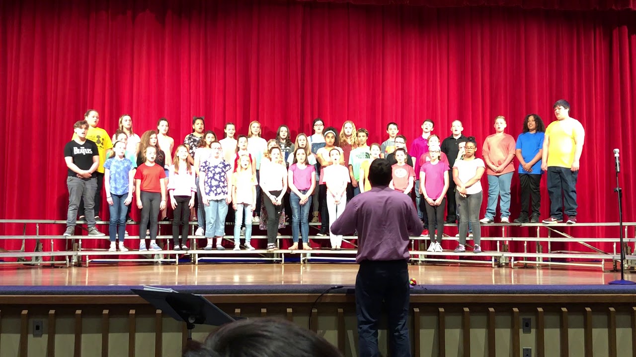 Gabby’s spring concert 6th grade