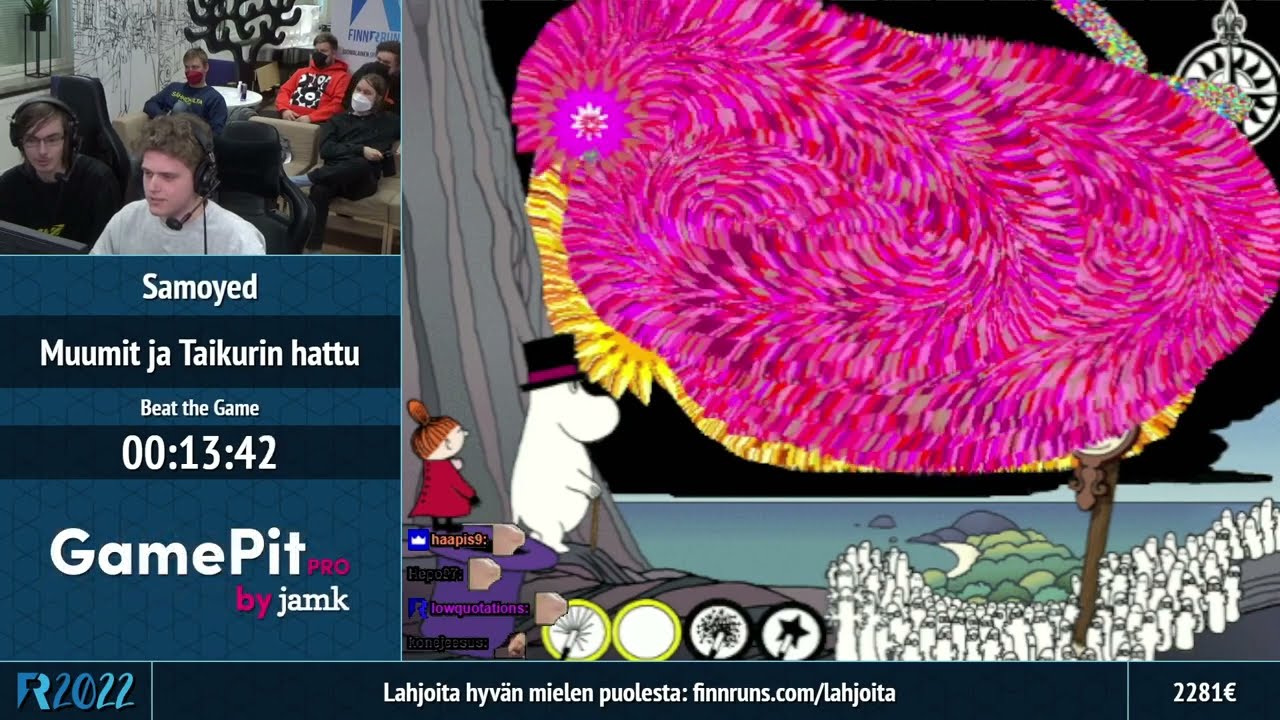 [Chat] Muumit Ja Taikurin hattu by Samoyedsr in 27:03 FinnRuns2022