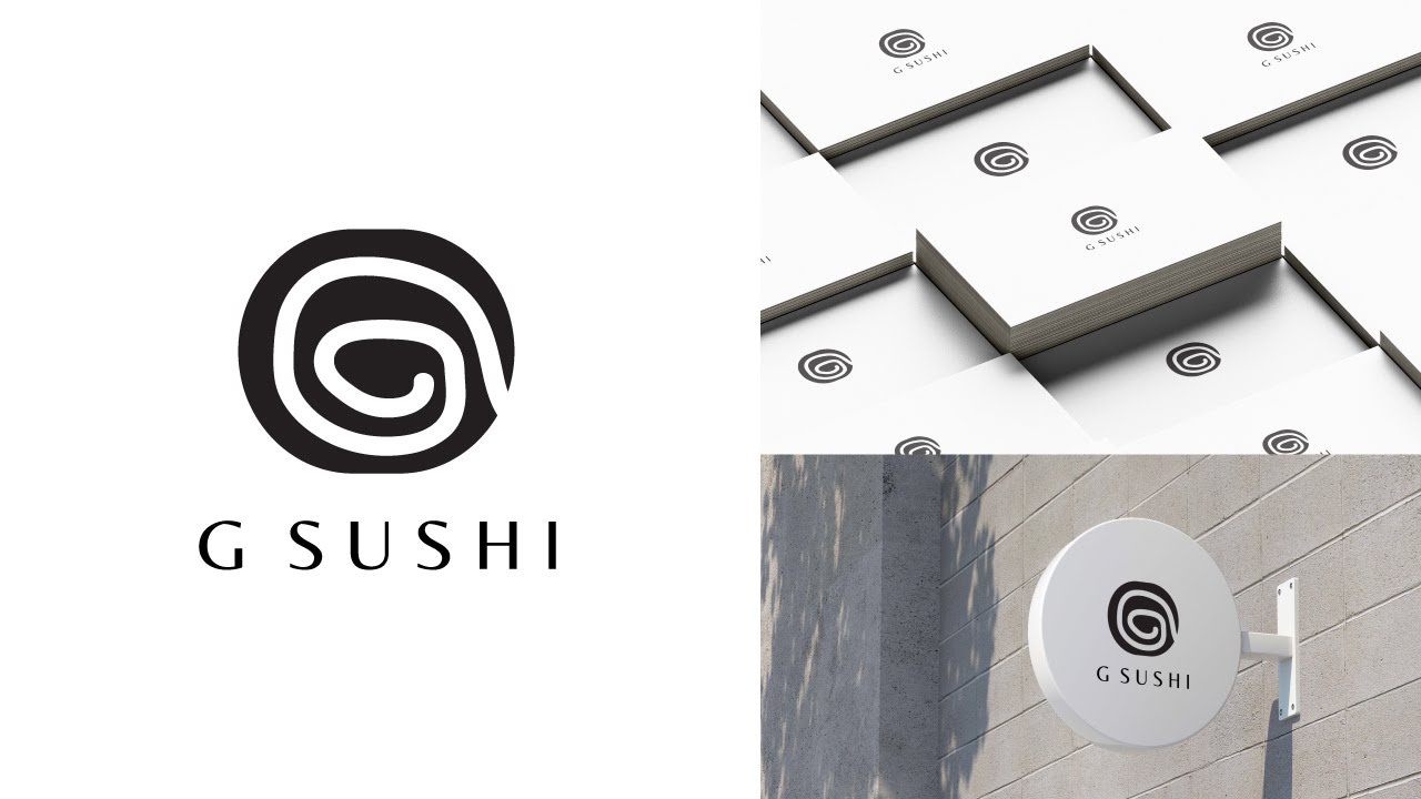 G Sushi | Minimalist Logo For You