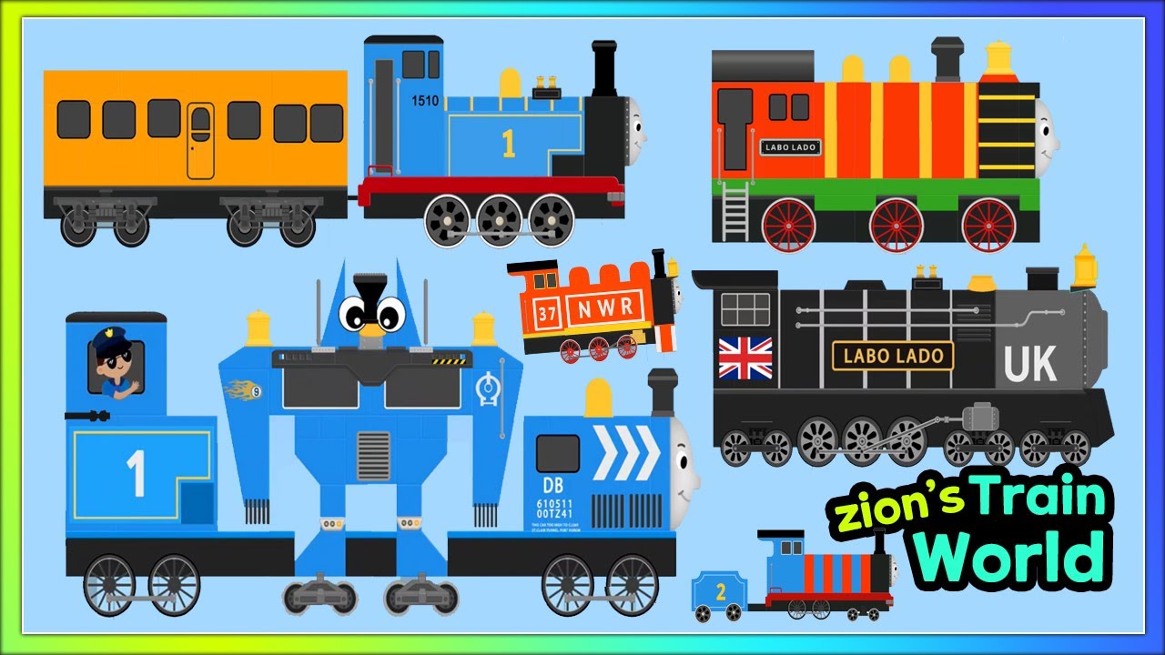 Labo Brick Train Game Compilation #13 Train Build Game