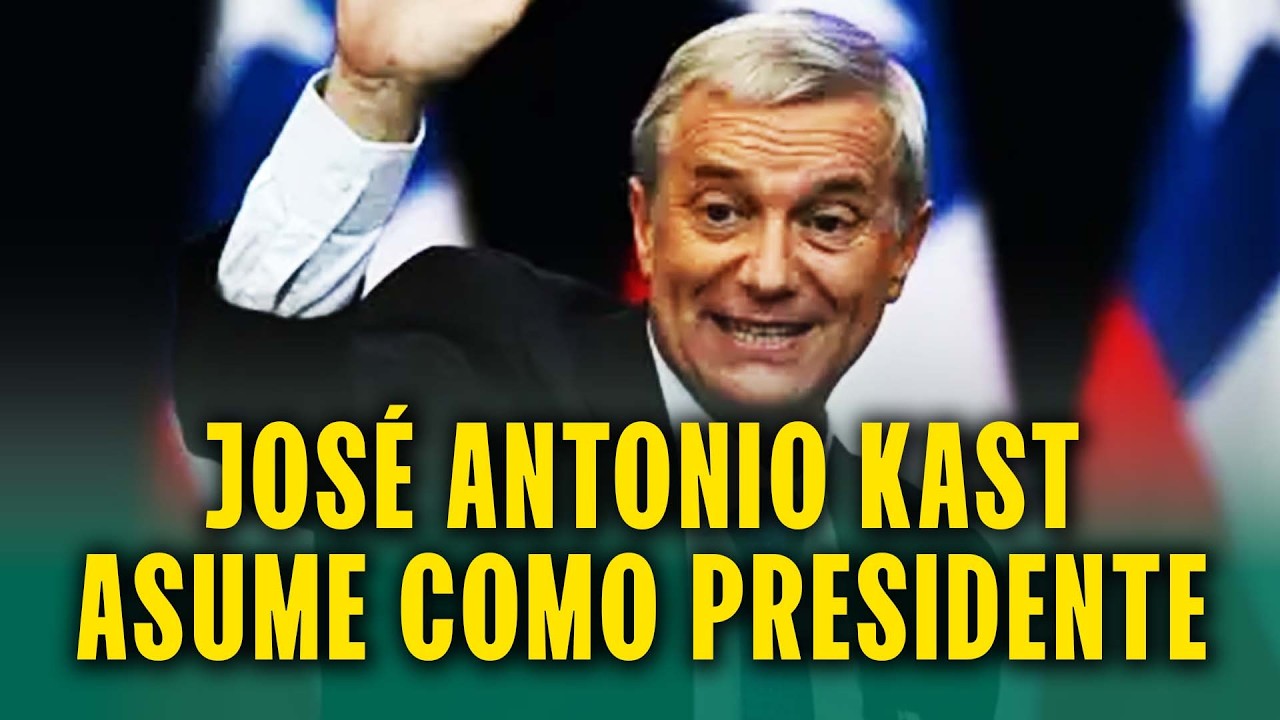 JOSÉ ANTONIO KAST ASUME COMO NUEVO PRESIDENTE DE CHILE