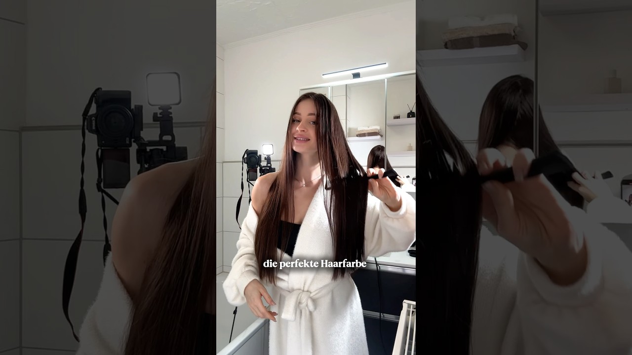 DIE PERFEKTE HAARFARBE 😍 Creme Farbe 5U Universal Hellbraun