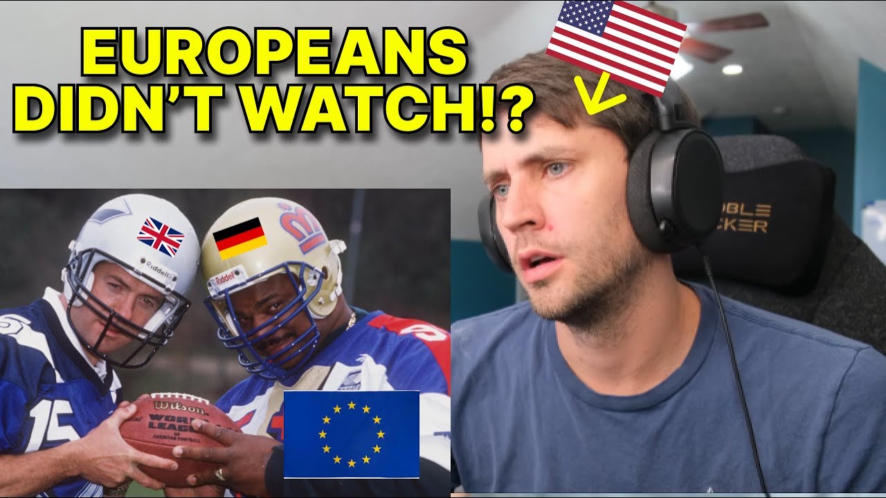 American reacts to why American Football Failed in Europe