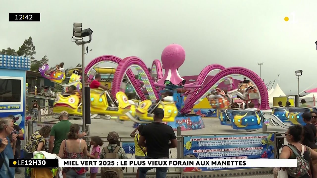 Michel Accot, le plus ancien forain de La Réunion présent à Miel Vert