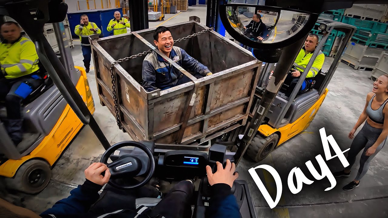 Forklift Operator Vlog | Real Work POV