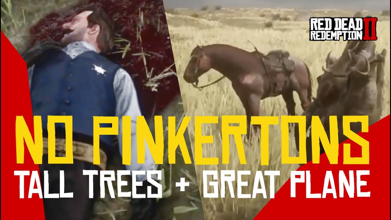 HOW TO STOP PINKERTONS SPAWNING IN TALL TREES + GREAT PLAINS - Visit as Arthur in Chapter 2 - RDR2