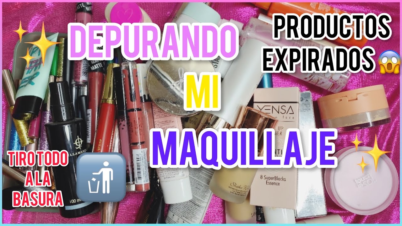 DEPURACIÓN DE MAQUILLAJE 💄 | MAKEUP DECLUTTERING ✨ #makeup #maquillaje #declutter