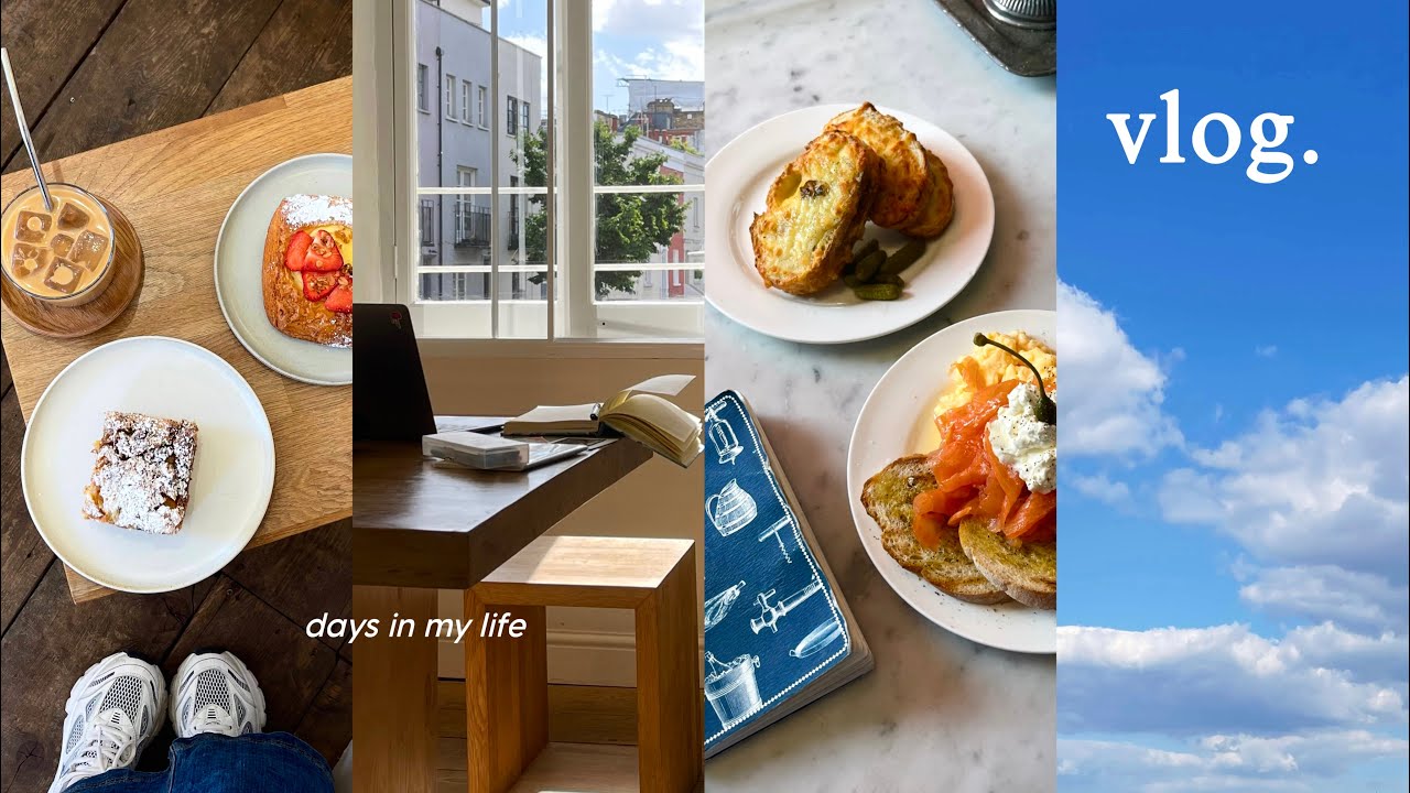 london vlog | ordinary days in my life, notting hill, cafe hopping, reading, hotpot, city walk