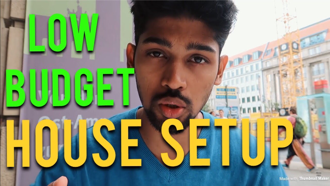 LOW BUDGET: HOUSE SETUP AFTER ARRIVING GERMANY