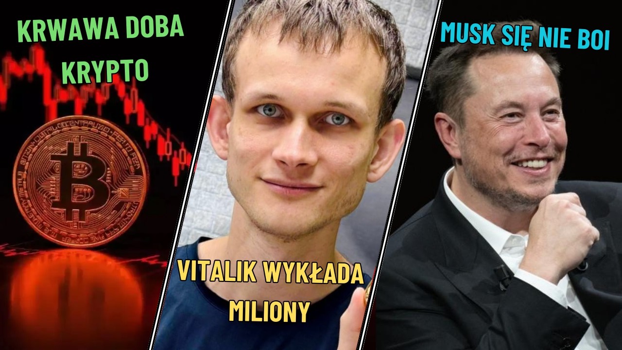 Krypto Wiadomości 31.01.26/01.02.26: Krwawa doba krypto, Musk wierzy w BTC, Binance, shutdown w USA