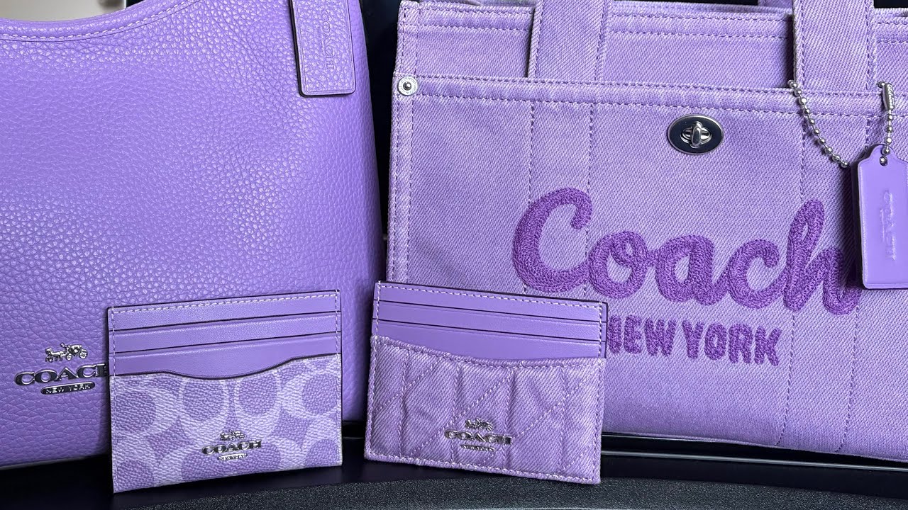 💜 COACH LAILA PURPLE HAUL 6/4/25!! 💜