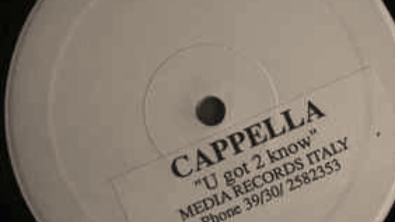 Cappella - U Got 2 Know 2002 (Beam Vs. Cyrus Remix)