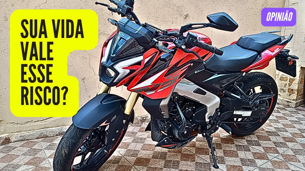 A loucura de comprar uma NS400Z como primeira moto!