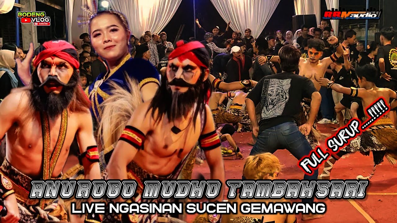 HOREGG..!!! WAROK ANUROGO MUDHO TAMBAKSARI - LIVE NGASINAN SUCEN GEMAWANG TEMANGGUNG
