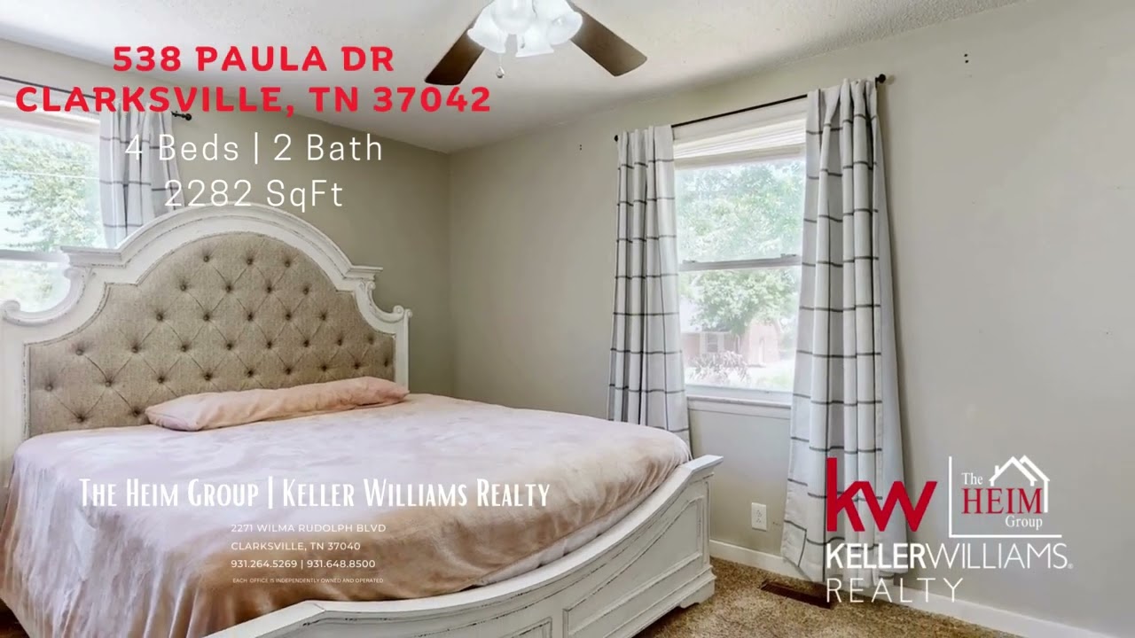 538 Paula Dr Clarksville, TN 37042