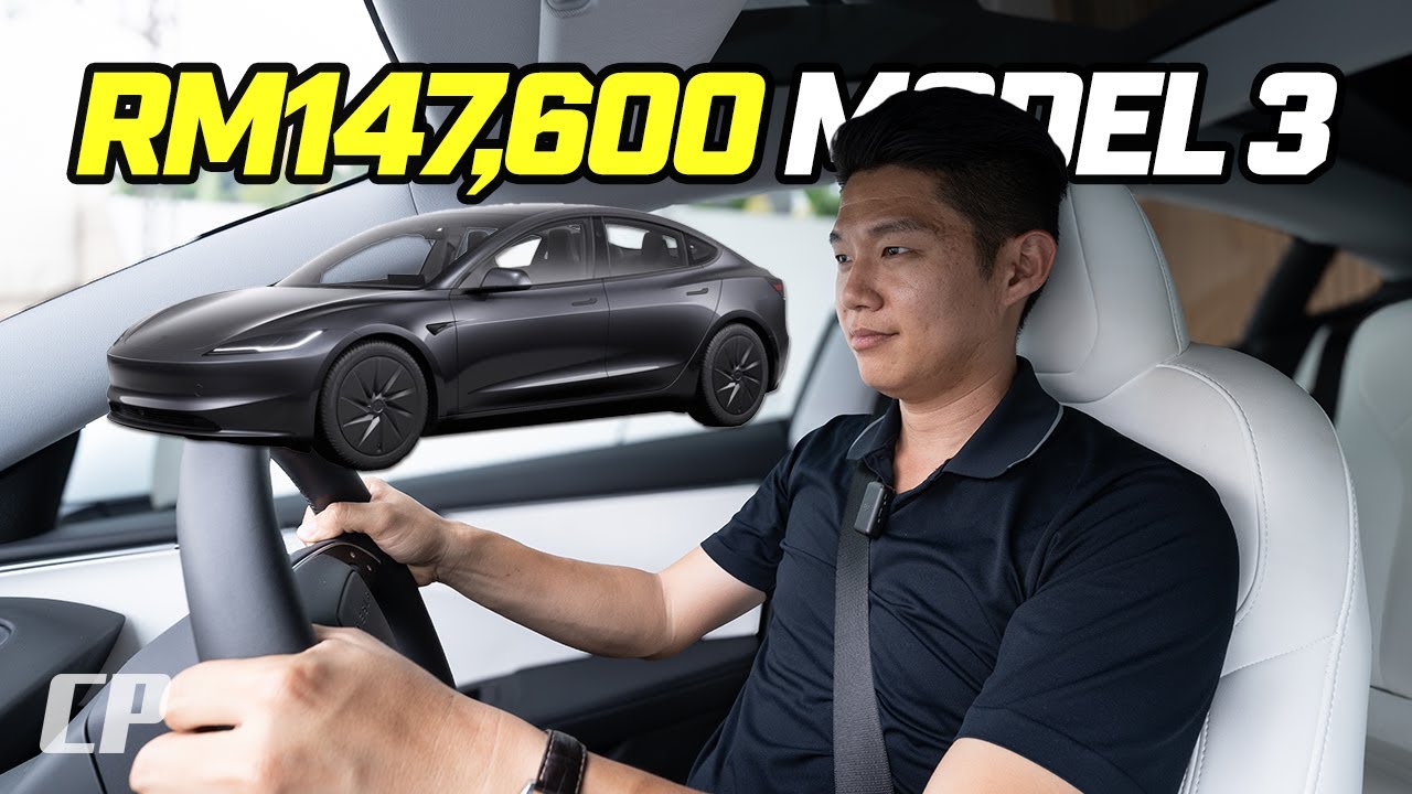 2026 Tesla Model 3 Standard RWD from RM147,600 /// 534km WLTP