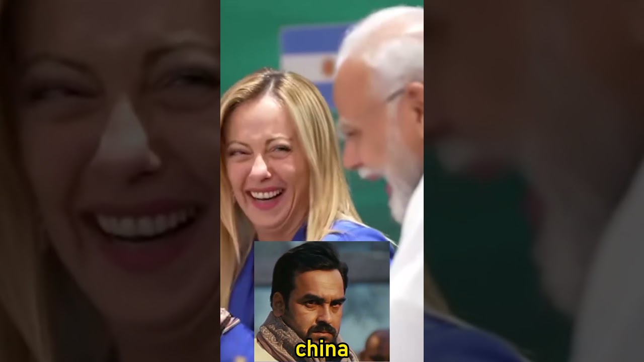 PM Modi and Giorgia Meloni Friendship 🤝 #shorts #g20summit2023