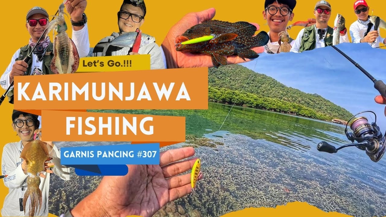 MANCING IKAN DISINI SANGAT MUDAH‼️😍 AIR BENING TERLIHAT SEMUA IKANYA‼️KARIMUNJAWA FISHING TRIP