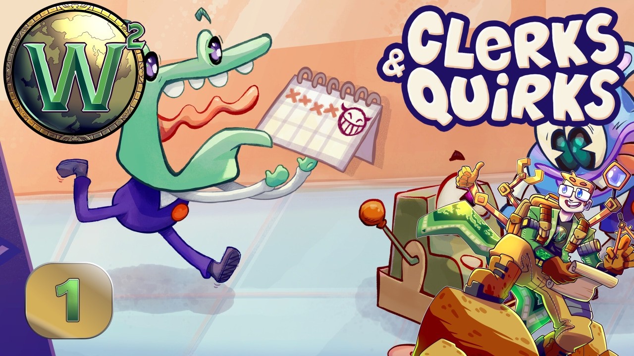 Clerks & Quirks & Shenanigans - This Game is Quirky! - Let's Play, Stream - Episode 1