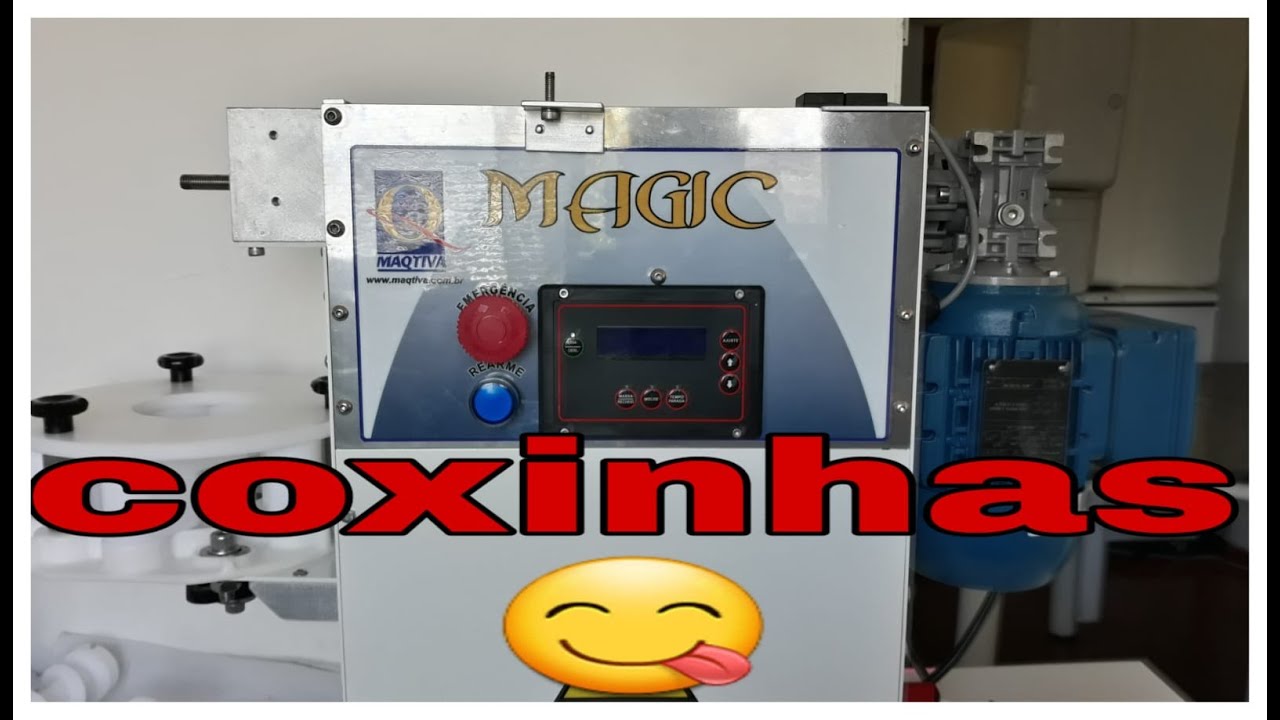 COMO FAZER COXINHA NA MODELADORA DE SALGADOS!