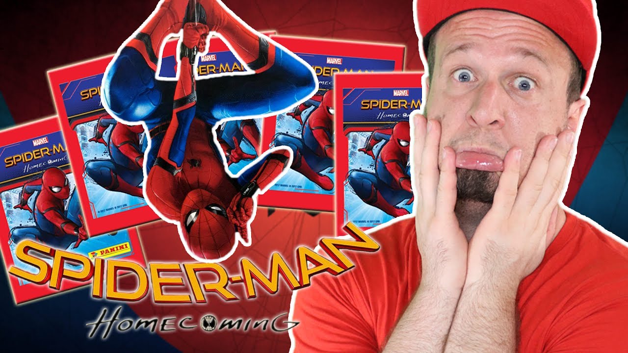 SPIDER-MAN HOMECOMING - schlechtester Spider-Man Film -  STICKER UNBOXING