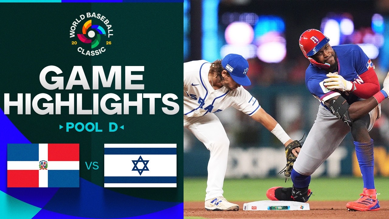 Dominican Republic vs. Israel 2026 World Baseball Classic | Game Highlights