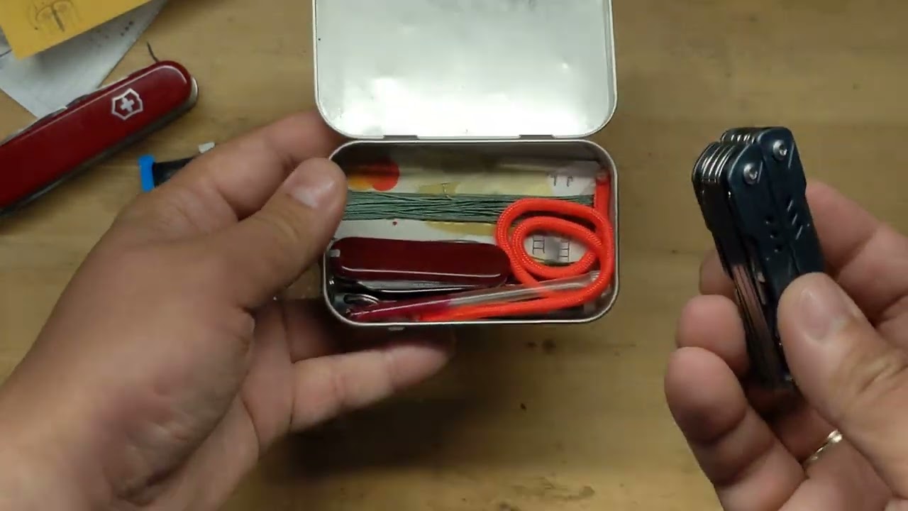 Swiss+Tech и NexTool Mini Sailor - микро-мультитулы для EDC рыбака и городского жителя.