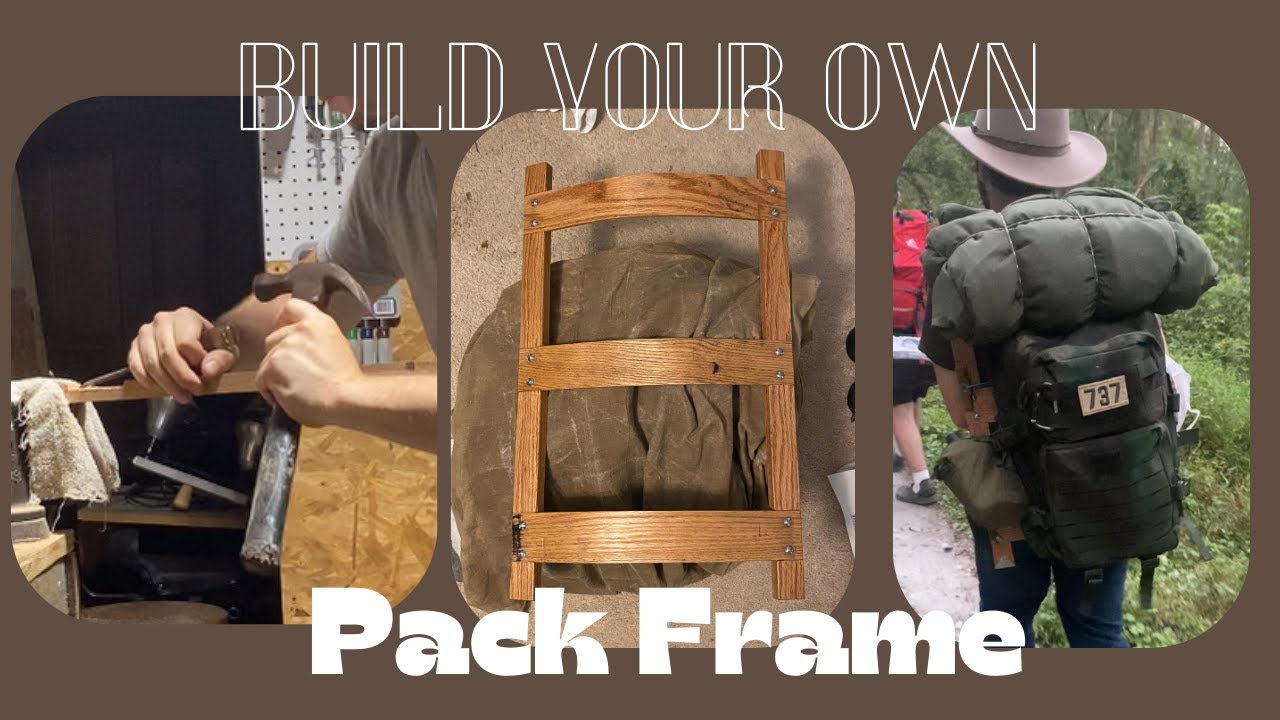 DIY Backpack Frame & Backpacking Feld Test!